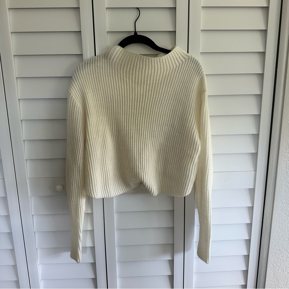White Princess Polly Knit Sweater